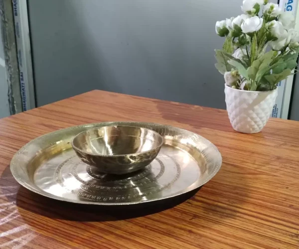 Kahor kahibati (Bell Metal Plate & Bowl)