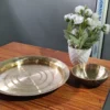 Dinner Set ( Brass Made Plate & Bowl),পিতলৰ কাঁহী বাতি