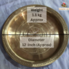 Premium Bell Metal Plate and Bowl Set (Kahor KahiBati) for Dinning Kitchen
