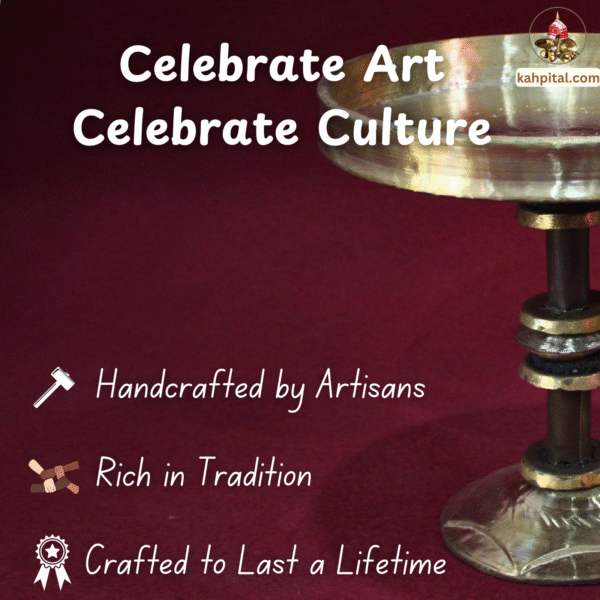 Assamese Horai (Hofura) for Home Decor (Brass Handmade item)