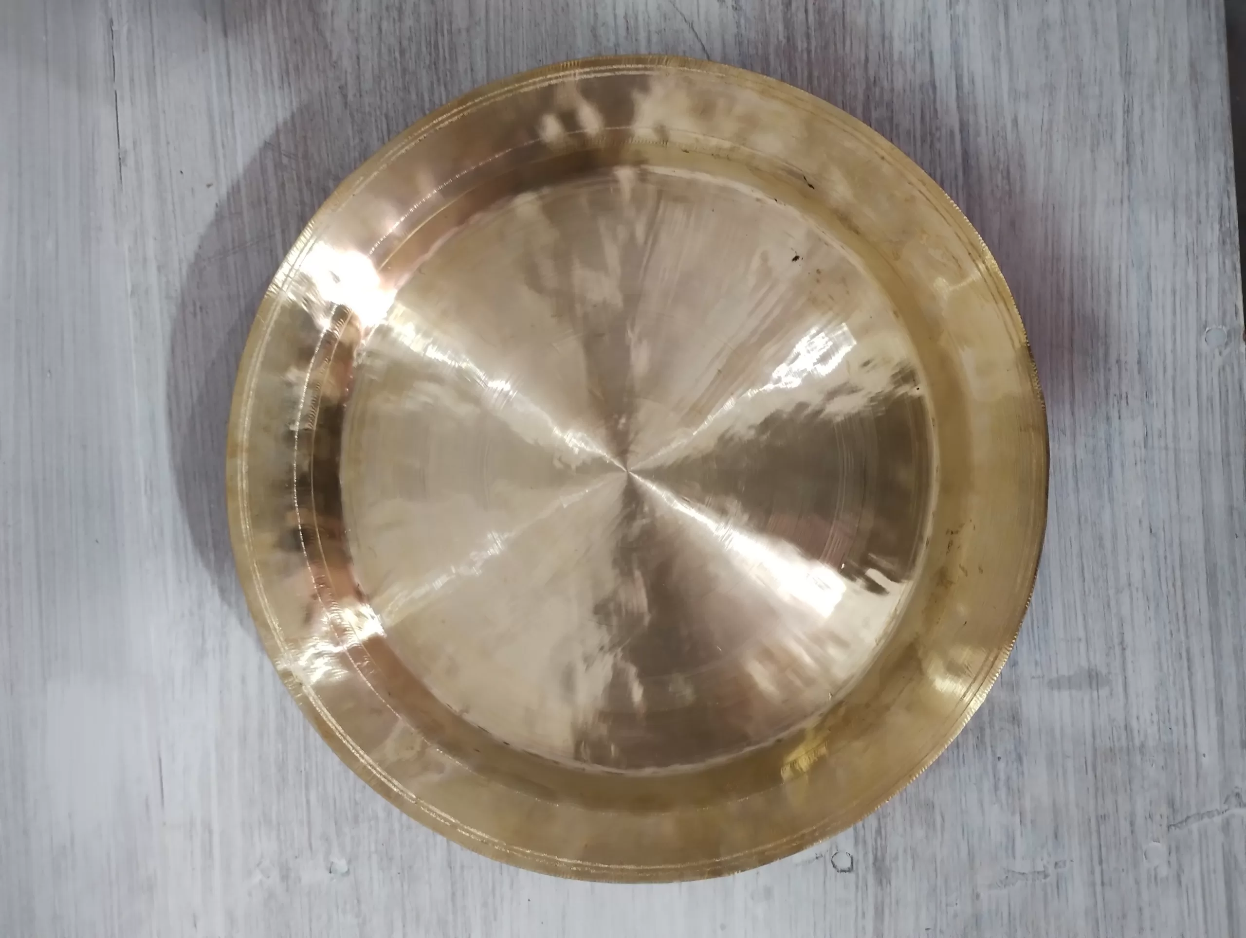 Bell Metal Plates simple Design