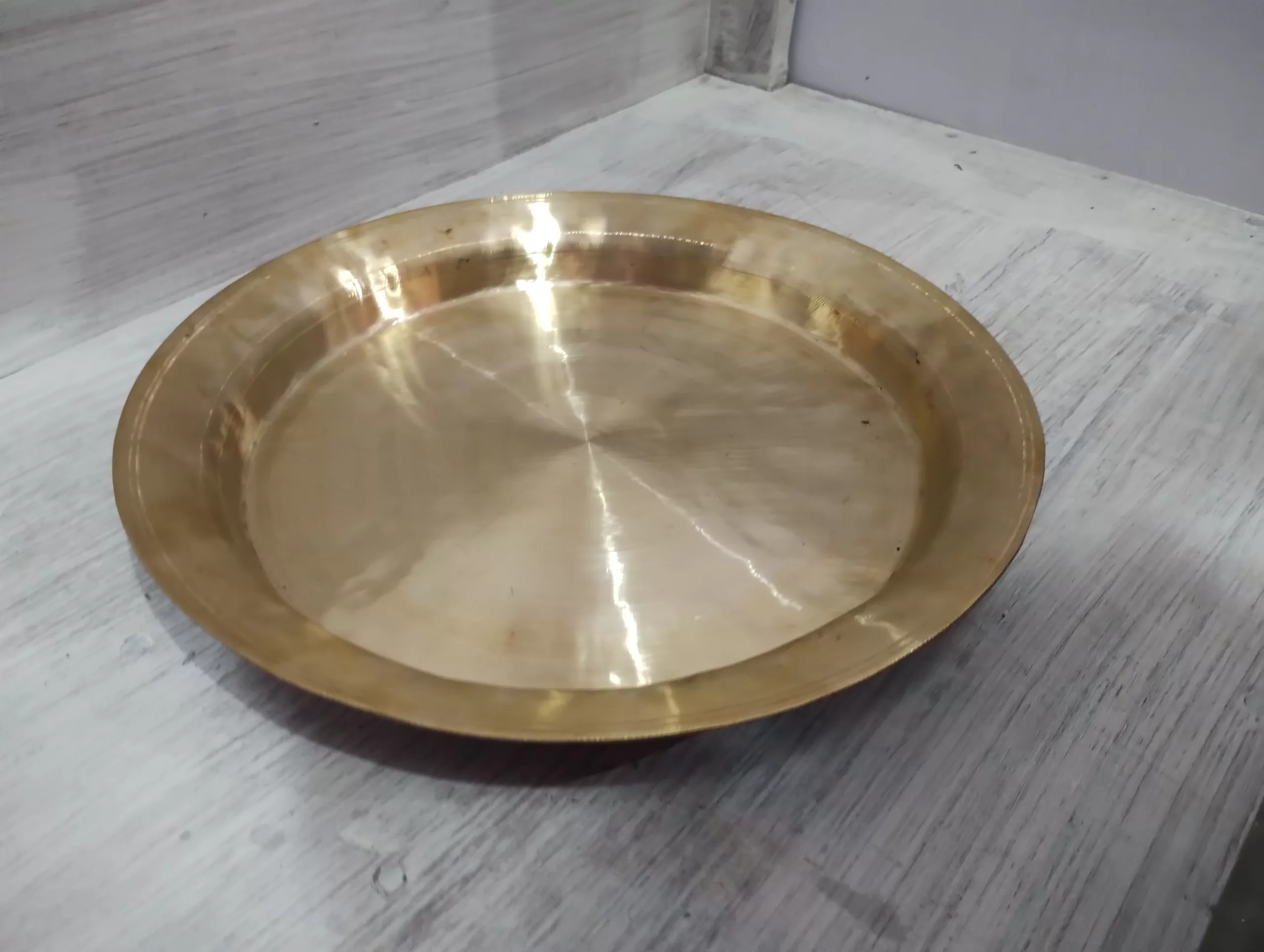 Bell Metal Plates simple Design