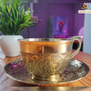 Brass Cup Plate Set for Your Kitchen