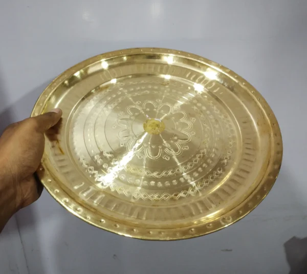 Brass Puja Thali/ Puspa Patra