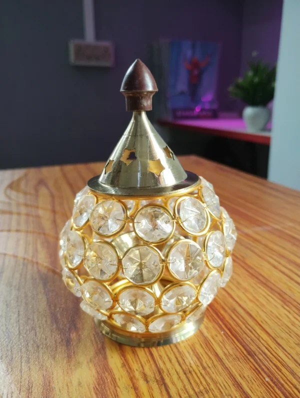 Crystal Matki for Home Decor