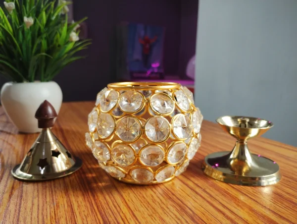 Crystal Matki for Home Decor