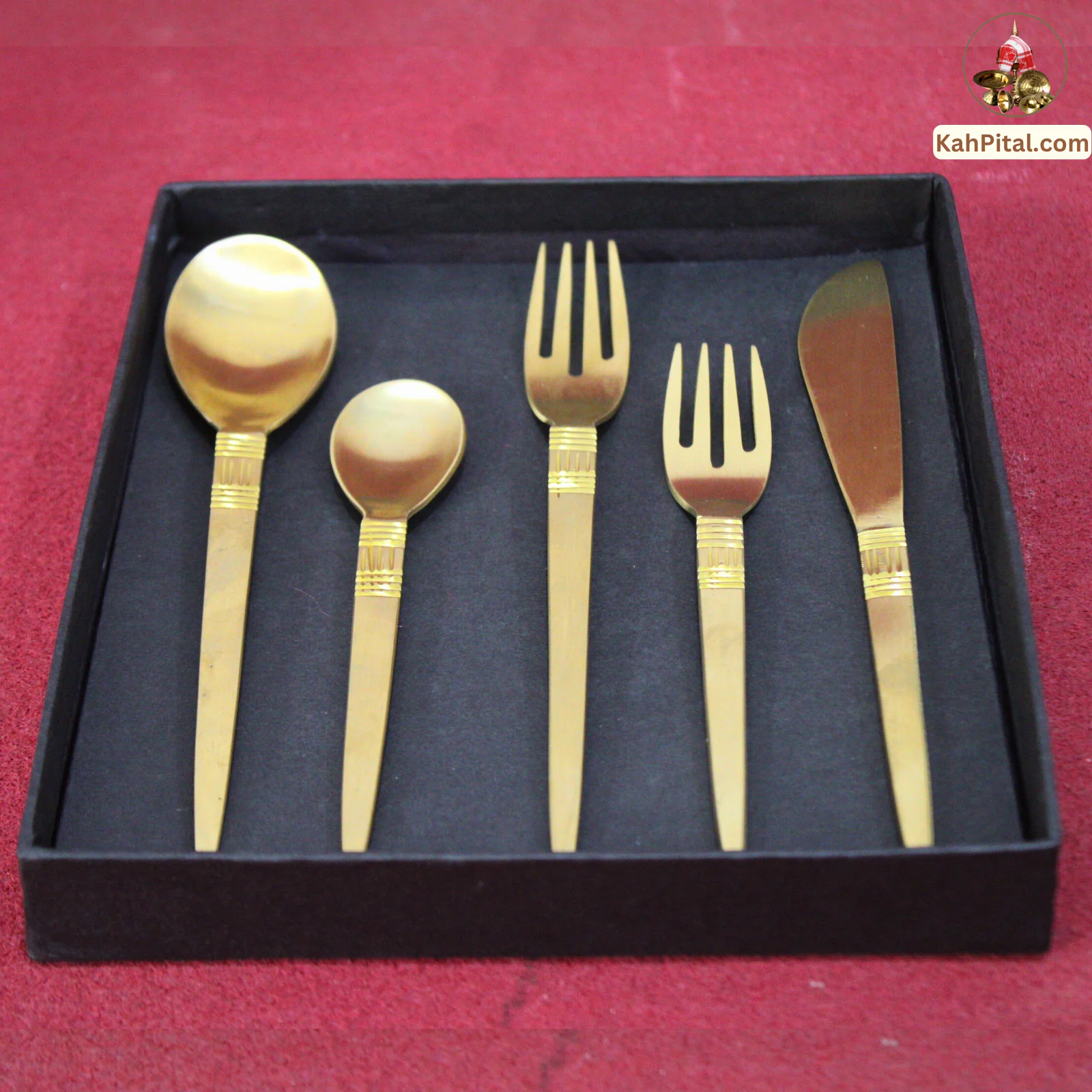 Premium Handmade Brass Cutlery Set – A Fusion of Tradition, Health & Elegance