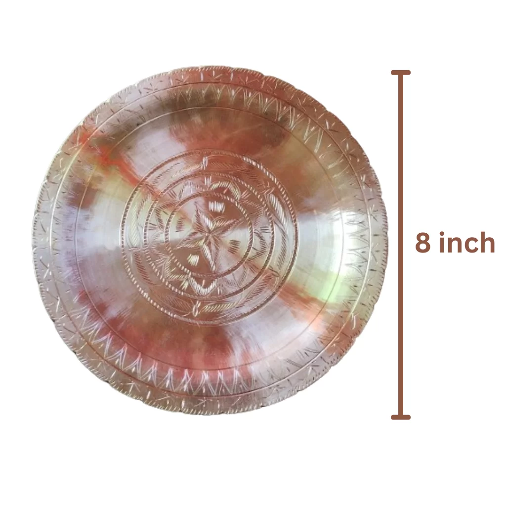 Bronze or Bell Metal Plate or Kahor Plate