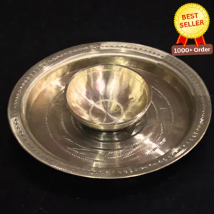 Premium Bell Metal Plate and Bowl Set (Kahor KahiBati) for Dinning KitchenPremium Bell Metal Plate and Bowl Set (Kahor KahiBati) for Dinning Kitchen