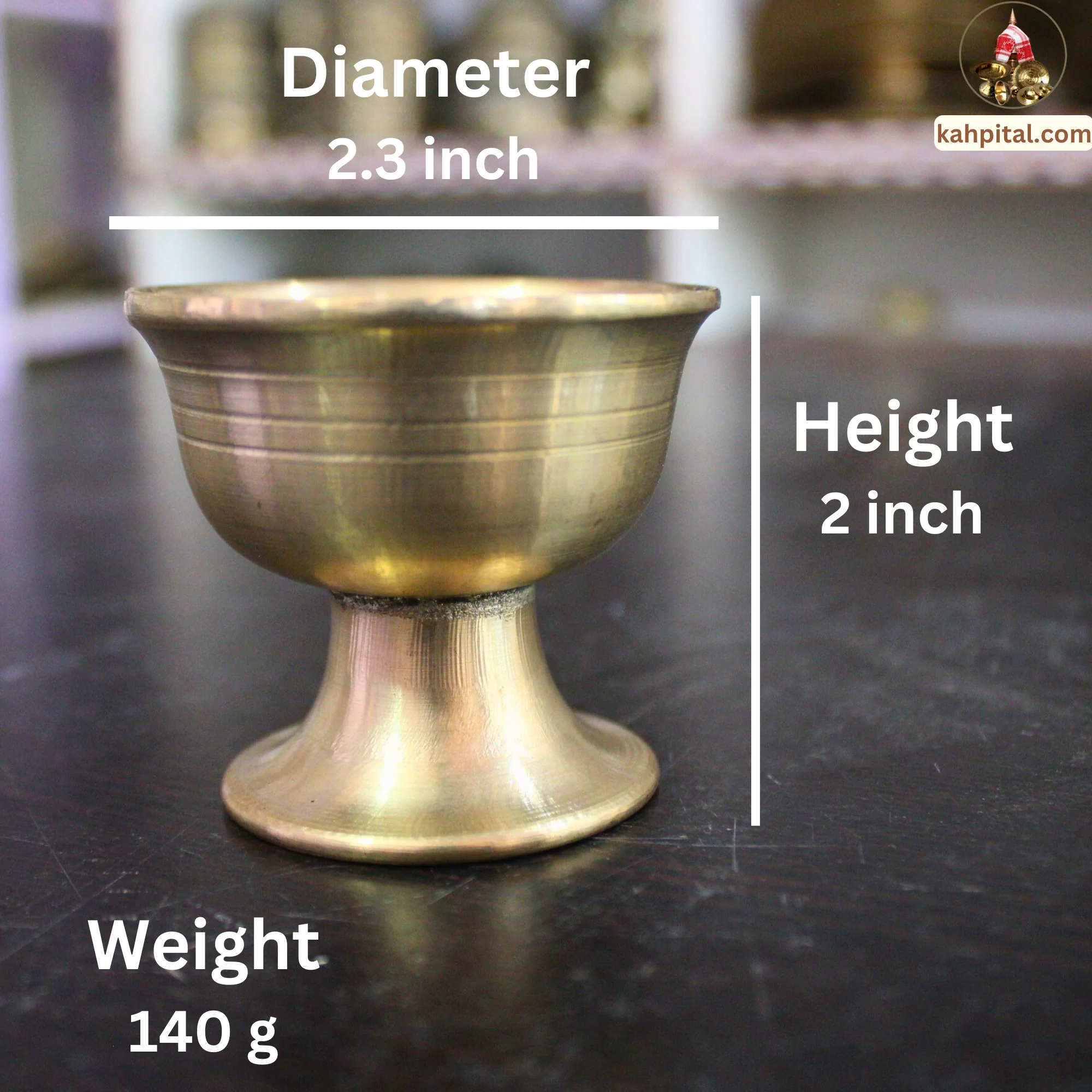 Banbati (Brass Stand Bowl )