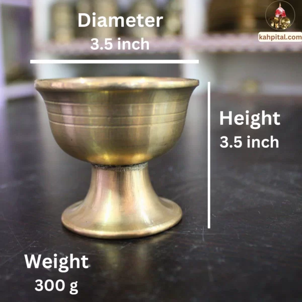 Banbati (Brass Stand Bowl )