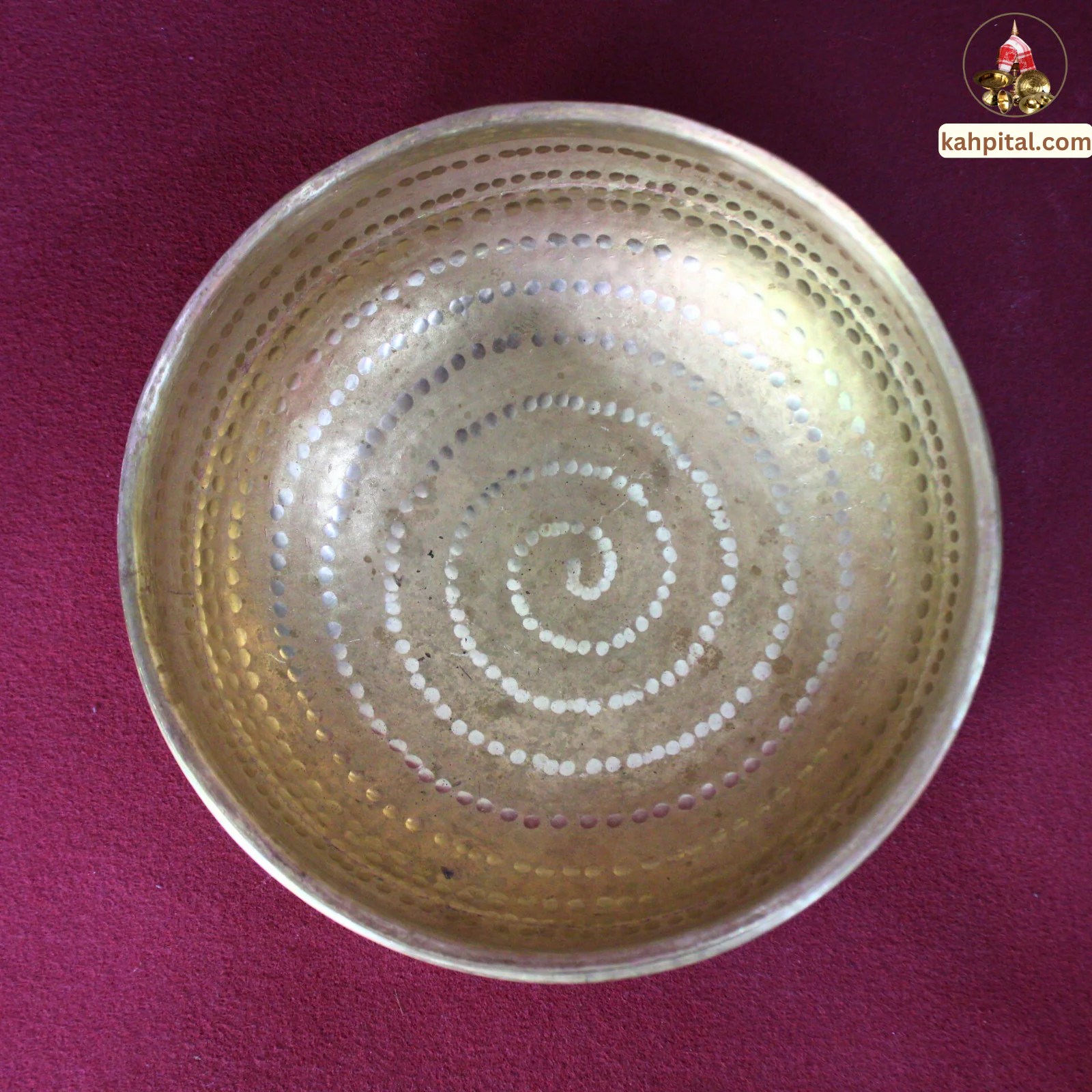 Brass Mixing Bowl (Urli Bowl)/ Assamese Tou (Multipurpose Use)