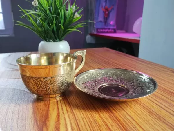 Brass Cup Plate