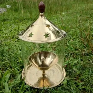 Brass Akhand Diya for Home Decor