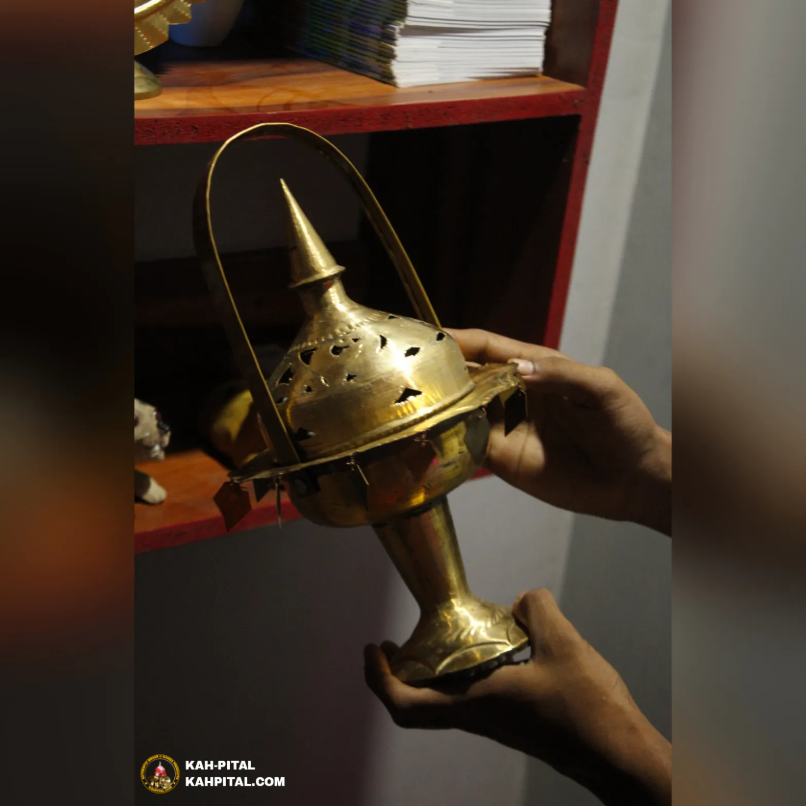 Handmade Assamese Dulori for Home Decor(Premium Brass)