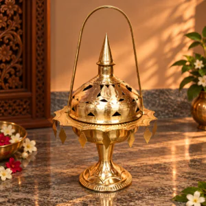 Handmade Assamese Dulori for Home Decor(Premium Brass)