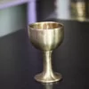 Handmade Bronze Wine Glass - Artisan-Crafted in Sarthebari, Assam - Elegant & Unique