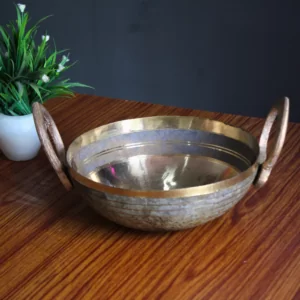 Premium Brass Kadai (Brass Kadhai)