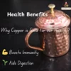 Health benefits of Copper Hammered Water Mug/Beer Cup