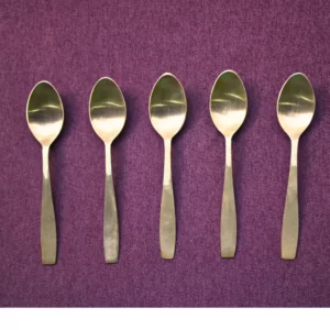 Premium Brass Spoon 5 Pieces : Perfect for Daily use, Special Occasions, and Gifting