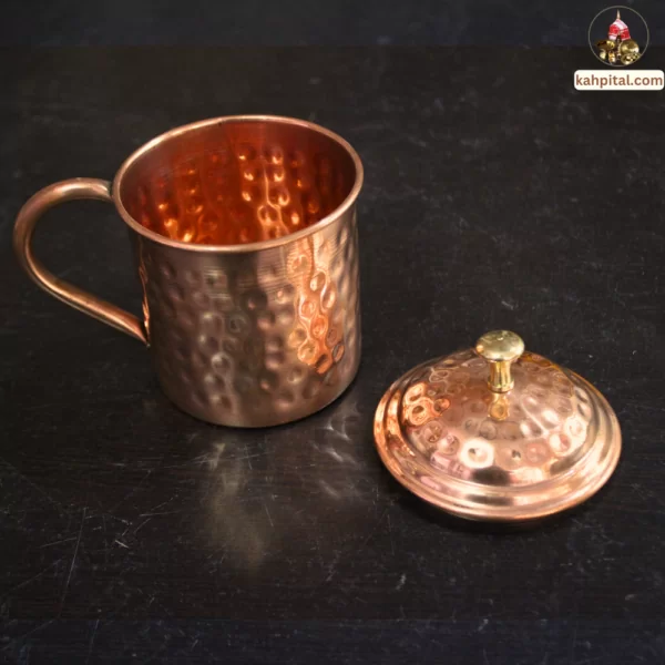 Copper Hammered Water Mug/Beer Cup