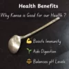 Health benefits of Handcrafted Brass Soup Spoon for Dining