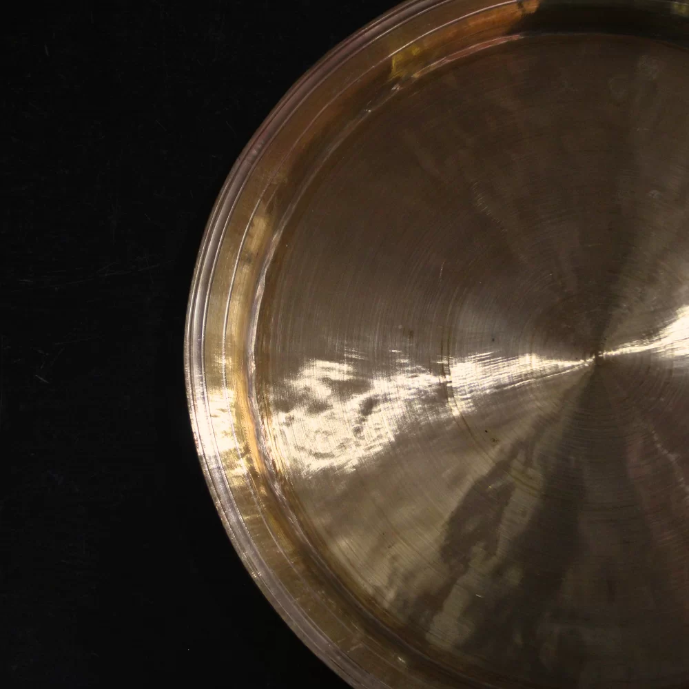 Handcrafted Bell Metal Thali (Kansa Thali) for Kitchen & Home