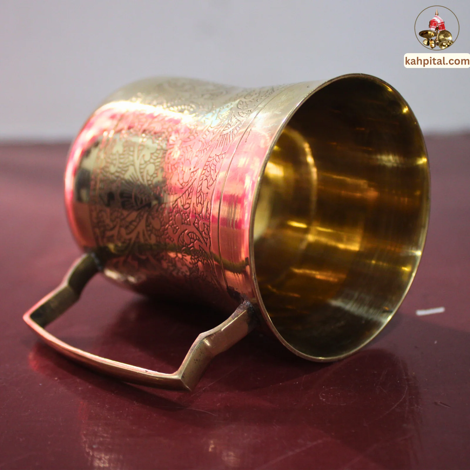 Handmade Brass Cup/Mug – The Perfect Choice for Water, Beer & Beverages - Image 2
