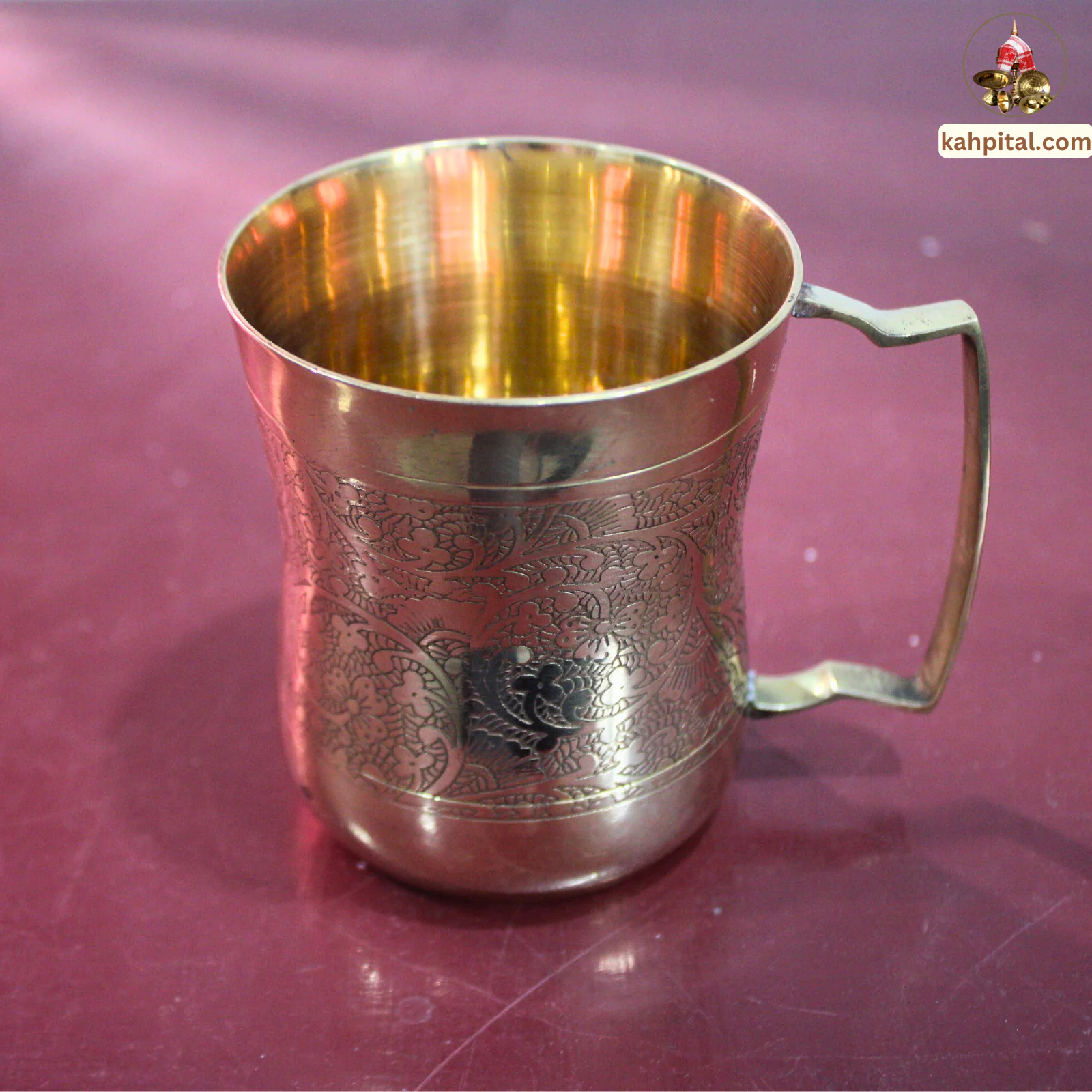 Handmade Brass Cup/Mug – The Perfect Choice for Water, Beer & Beverages