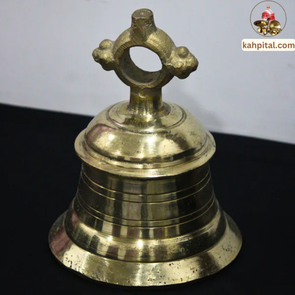 Premium Handmade Brass Hanging Temple Bell for Your Temple (5 Kg)