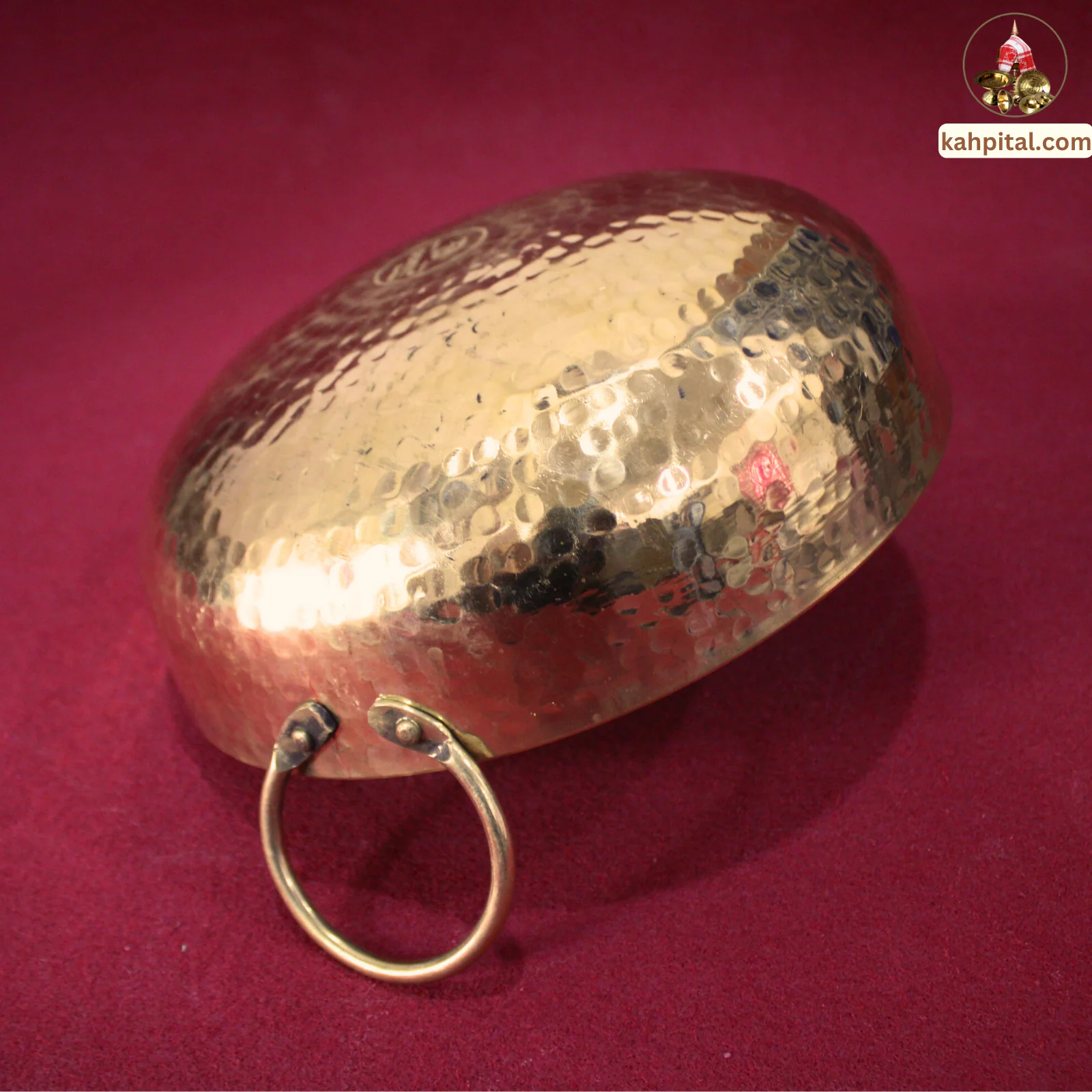 Premium Smooth Finished Brass Kadai (Brass Kadhai) for Your Kitchen