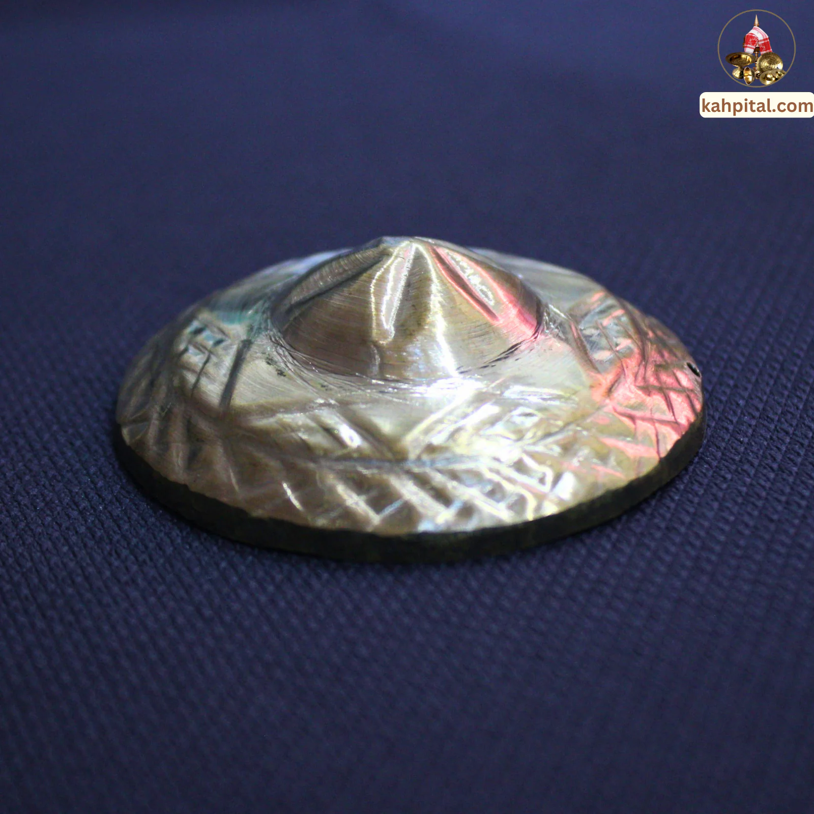 Premium Brass Handmade Traditional Earrings for Women – Round Japi Shaped (2.2 Inch)