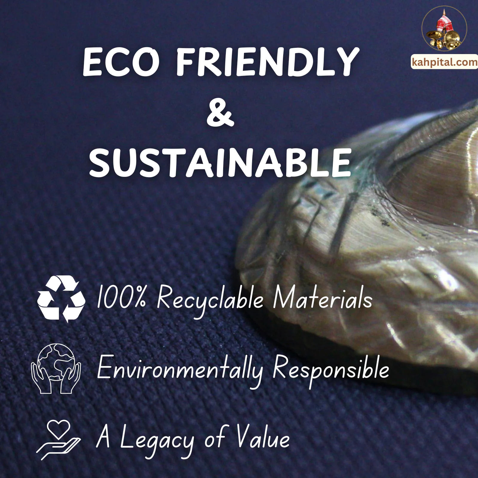 Premium Brass Handmade Traditional Earrings for Women – Round Japi Shaped (2.2 Inch)