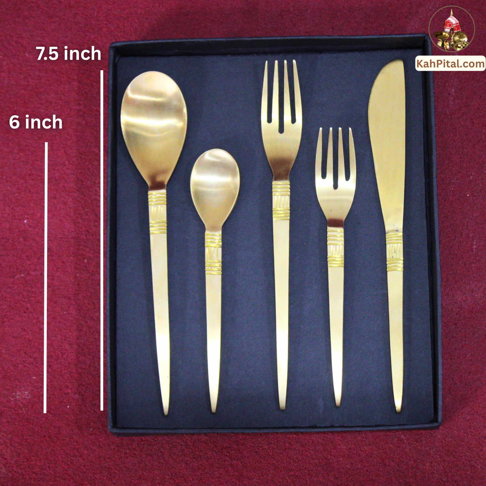 Premium Handmade Brass Cutlery Set – A Fusion of Tradition, Health & Elegance