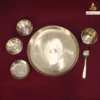 Premium Handmade Kansa Dinner Set – Traditional Elegance with Ayurvedic Benefits-KahPital.com