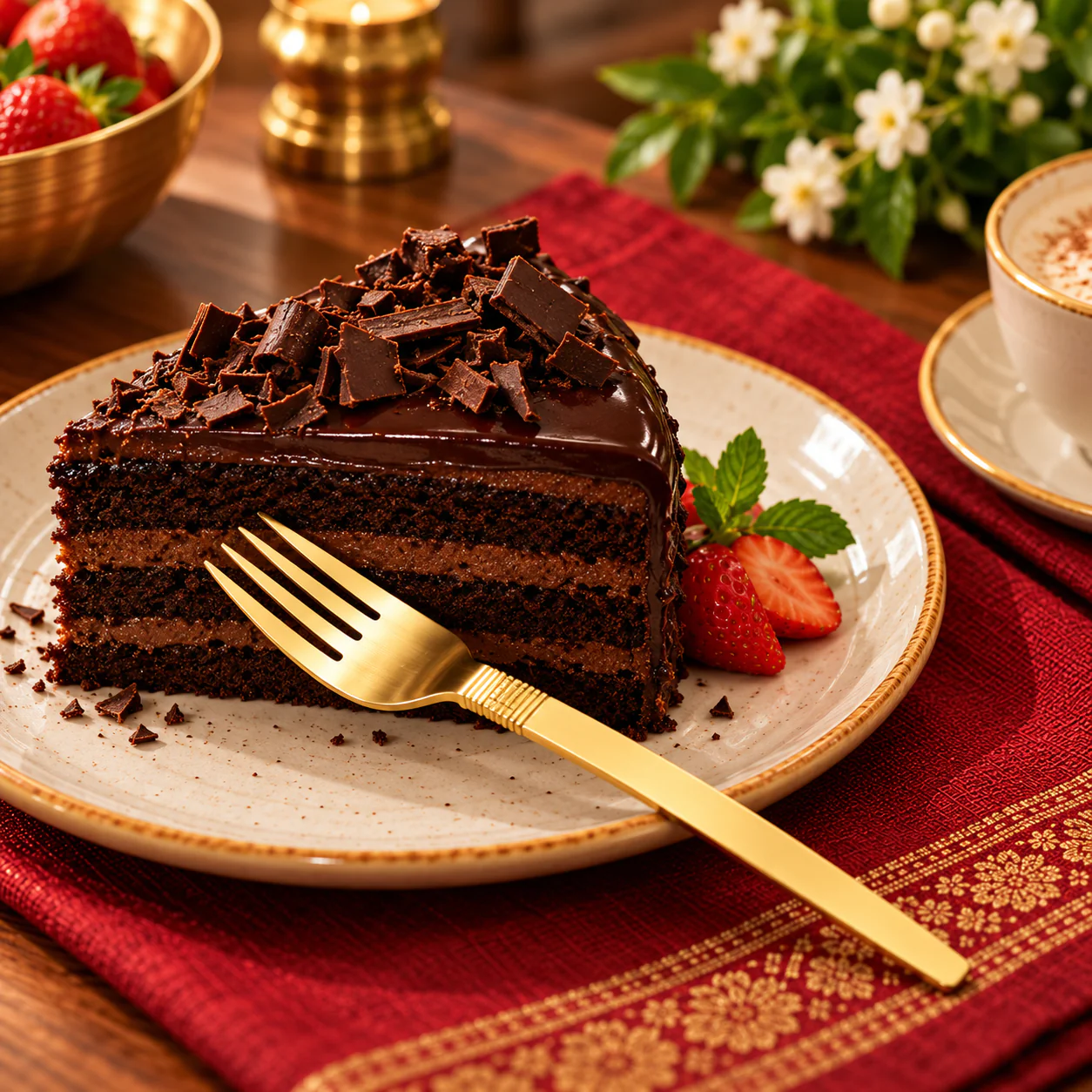 Premium Engraved Brass Cutlery Set – A Fusion of Tradition, Health & Elegance