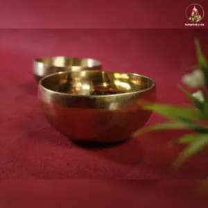 Premium Handmade Kansa (Bell Metal) Singing Bowl | Pure Kansa | Deep Resonance & Long Sustain | Meditation Bowl from India