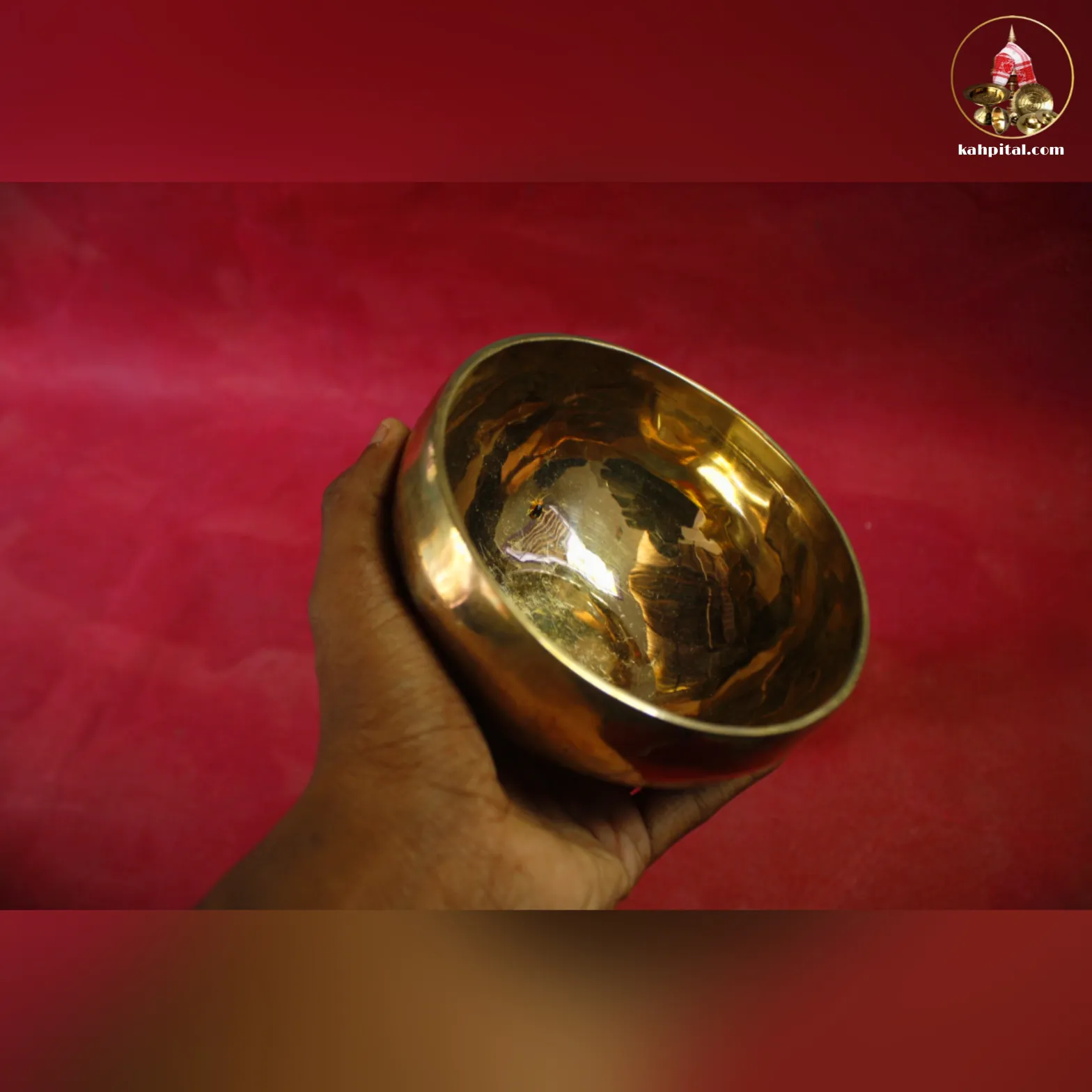 Premium Handmade Kansa (Bell Metal) Singing Bowl | Pure Kansa | Deep Resonance & Long Sustain | Meditation Bowl from India
