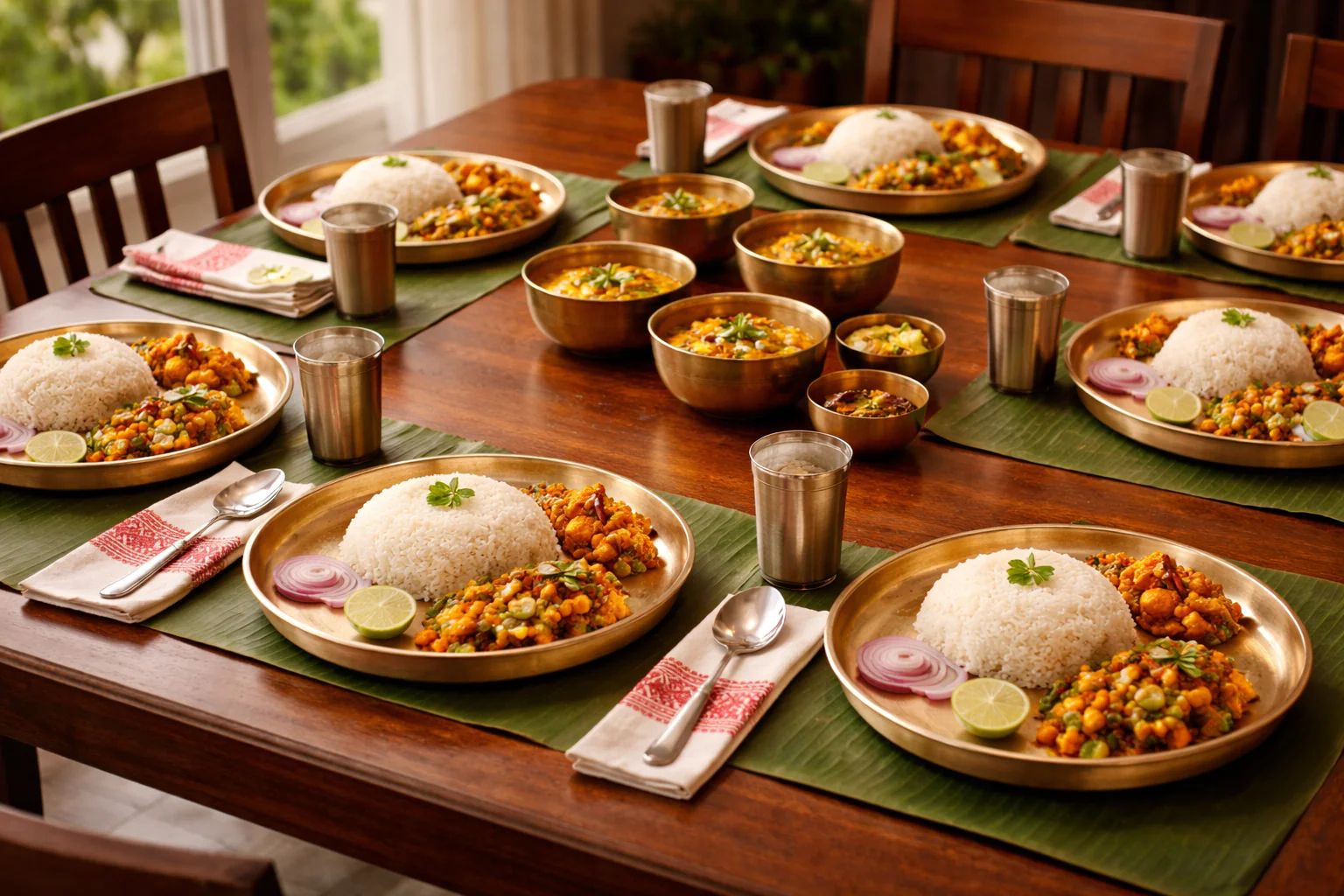 Handcrafted Kansa Thali (Bell Metal Plate) – Ayurvedic Dining for Everyday Wellness