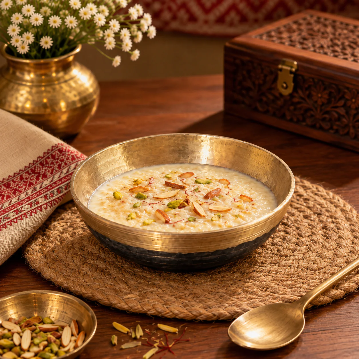 Handmade Kansa Flat Bowl (Hatikhujiya Bati) for Your Modern Kitchen & Home