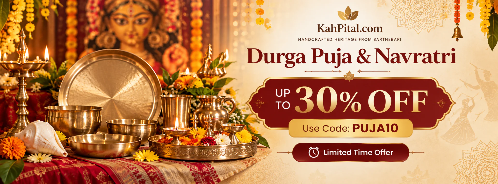 Durga puja & navratri offer